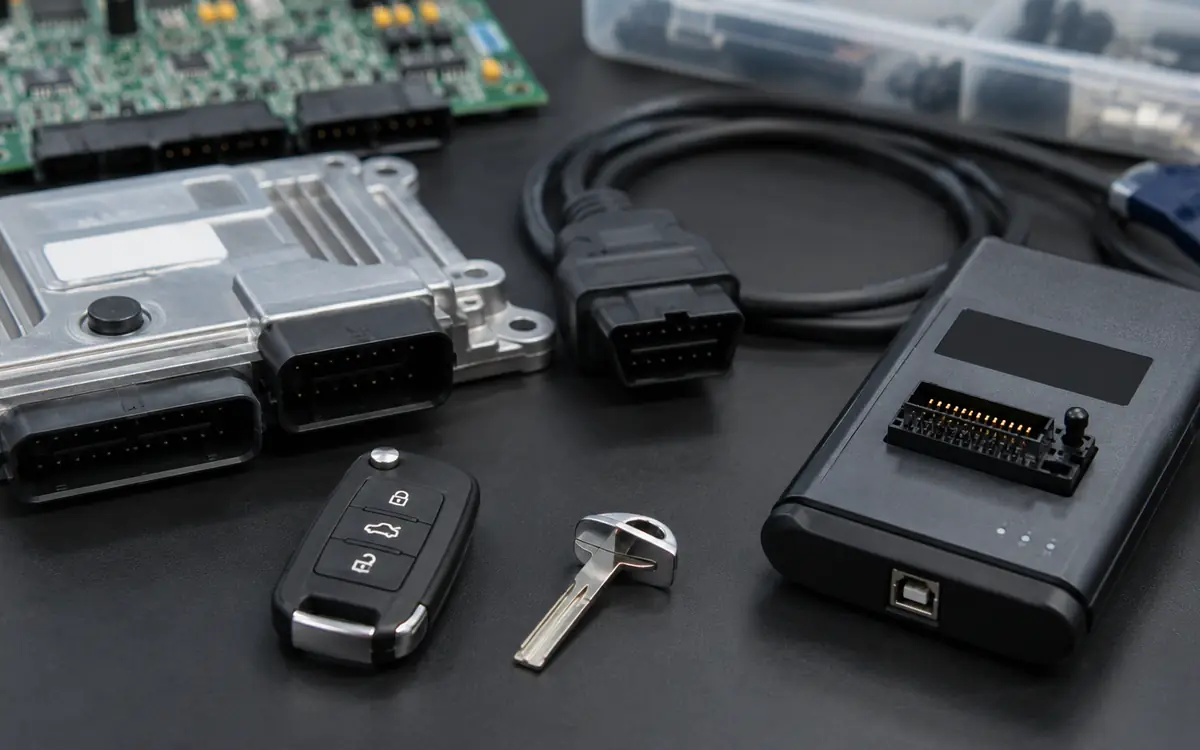 Elektronika sterownika ECU